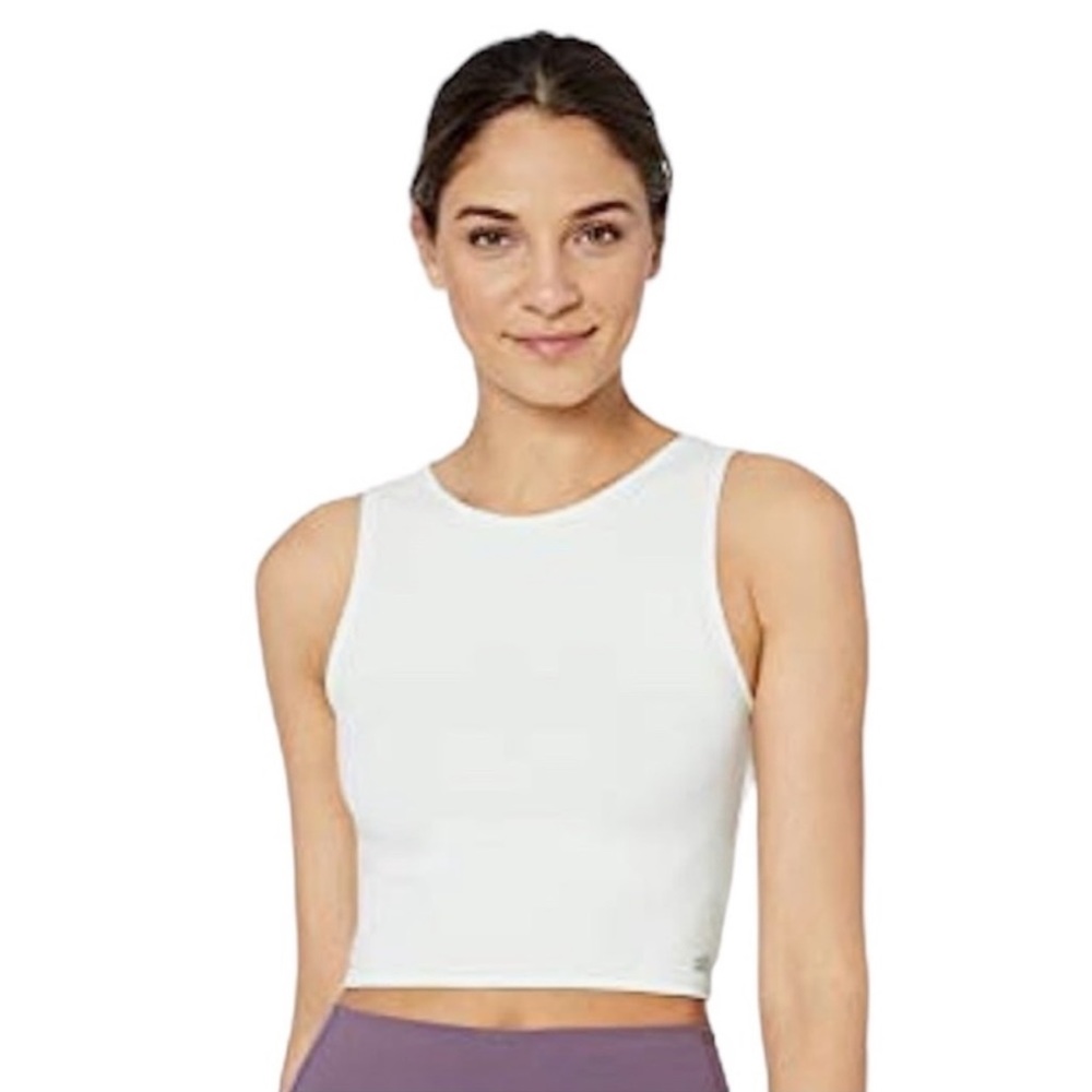 ALO yoga white top size S - excellent condition!